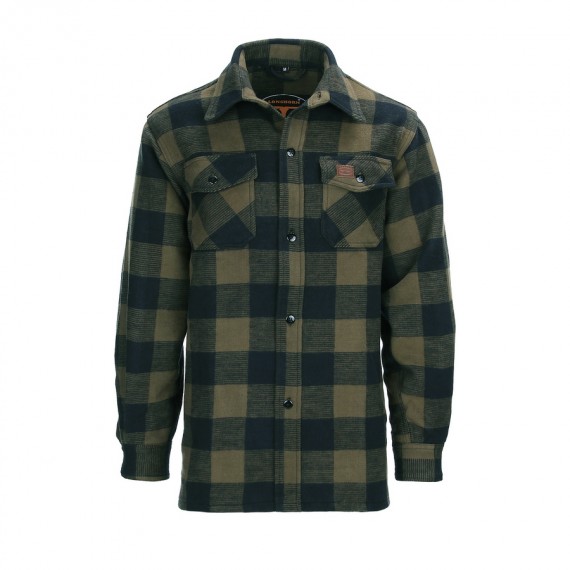 Lumberjack - Flanel skjorte - Sort / Rød - Longhorn