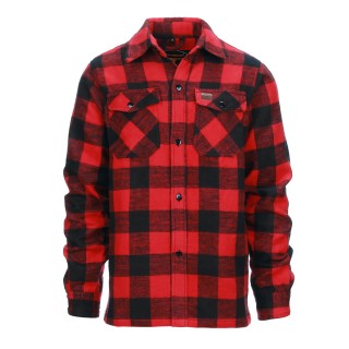 Lumberjack - Flanel skjorte - Sort / Rød - Longhorn