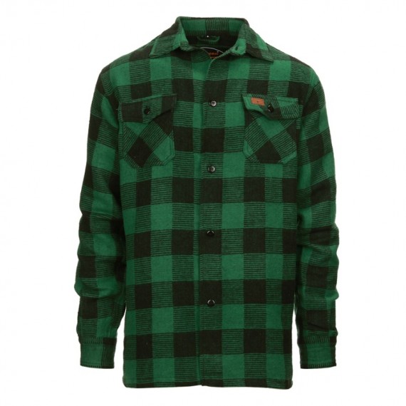 Lumberjack - Flanel skjorte - Grønn - Longhorn