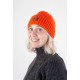 Lykkja beanie - 100% Ull - Bråtens - Oransje