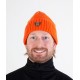 Lykkja beanie - 100% Ull - Bråtens - Oransje