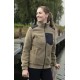 Fleecejakke med brystlomme - Teddy - Tracker - Beige