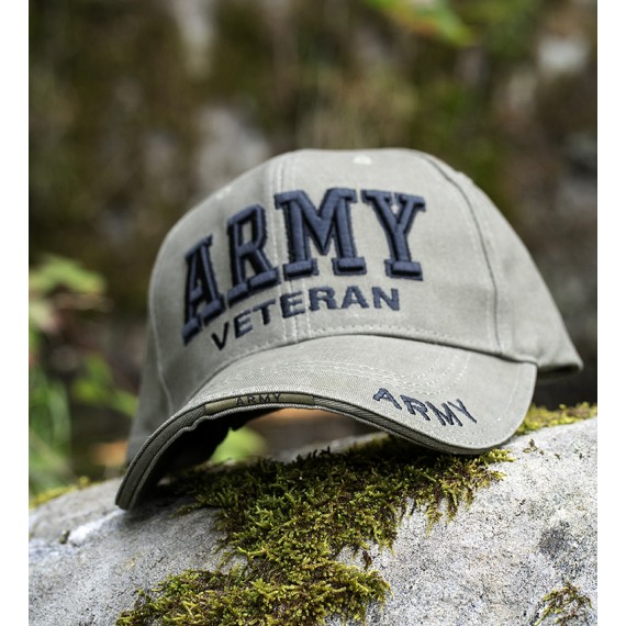 Caps - ARMY - Veteran - Grønn