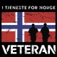 T-skjorte - Veteran - I tjeneste for Norge - Militærgrønn - Bomull